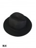 Summer Fedora Hat W/ Black Edge